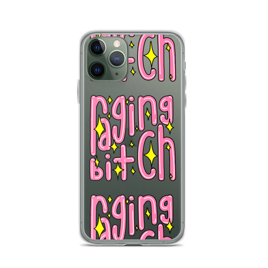 Raging Bitch iPhone Case