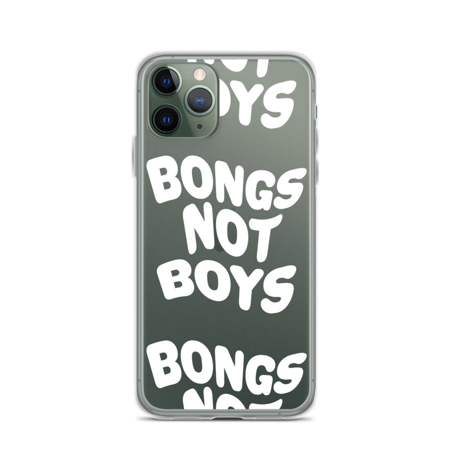 Bongs Not Boys iPhone Case