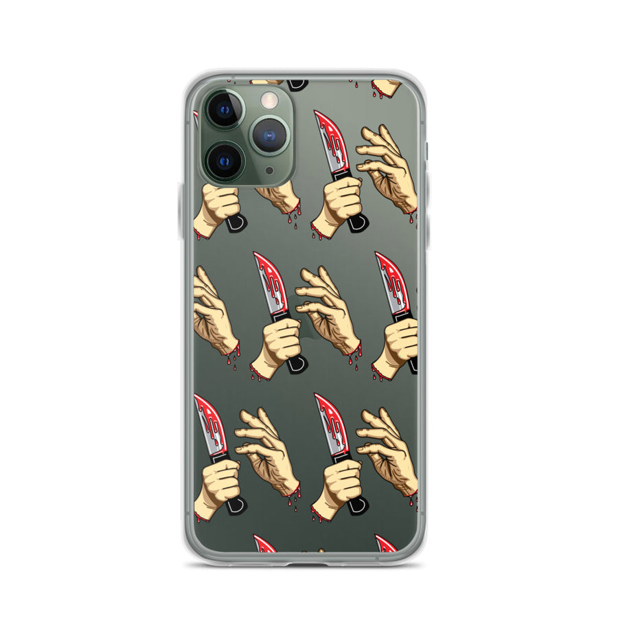 Hands & Knife iPhone Case