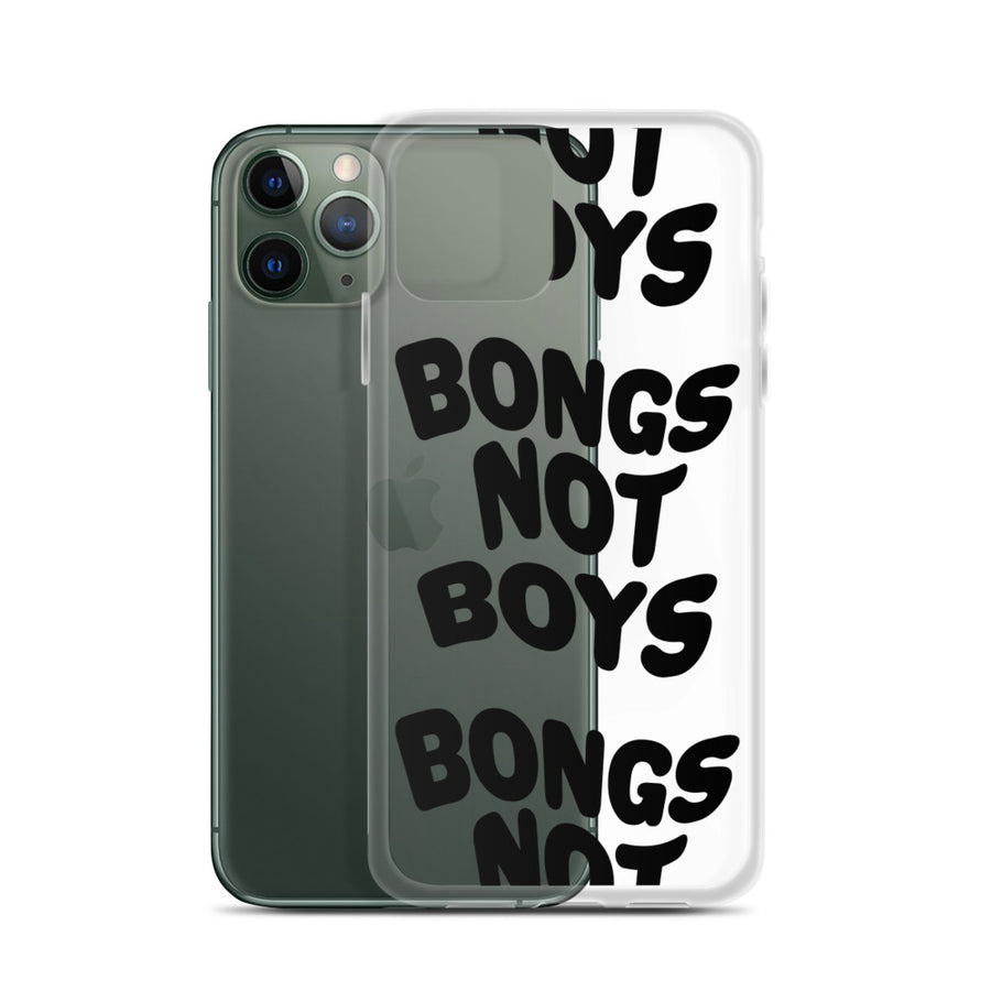 Bongs Not Boys iPhone Case