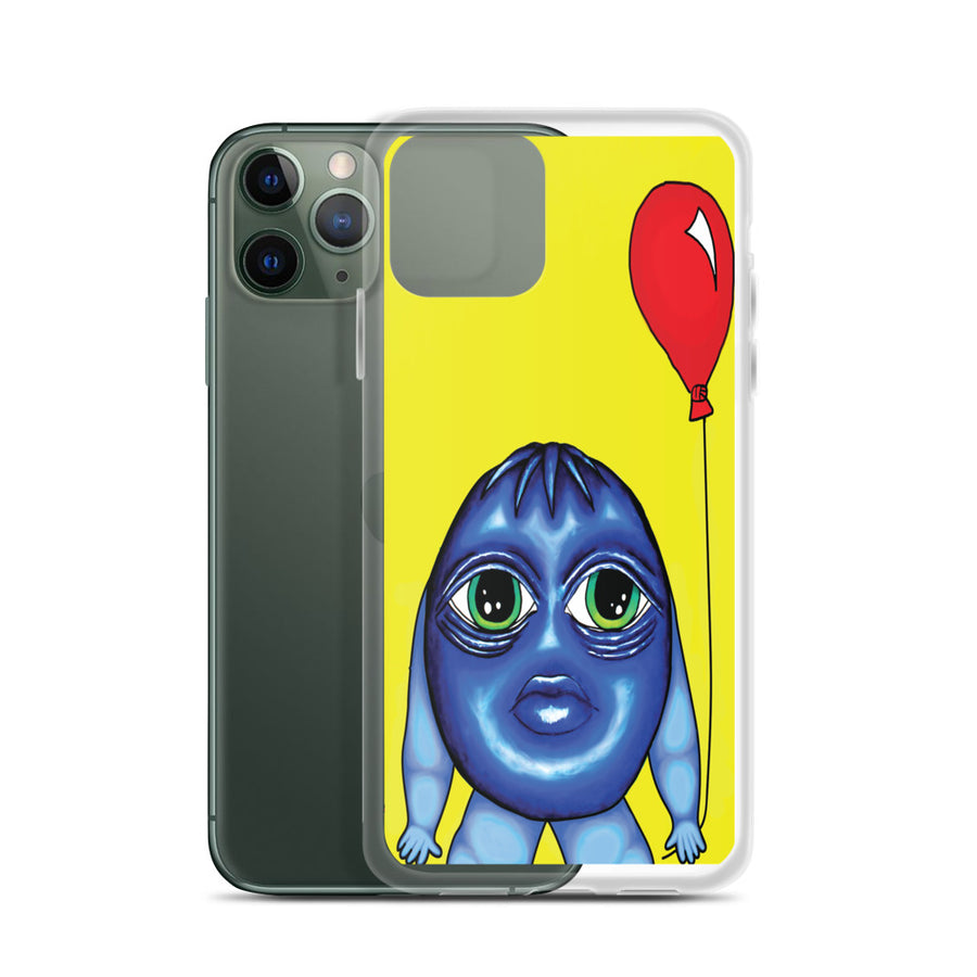 Bluebby iPhone Case