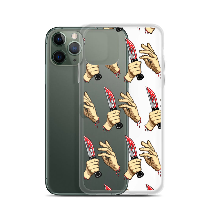 Hands & Knife iPhone Case