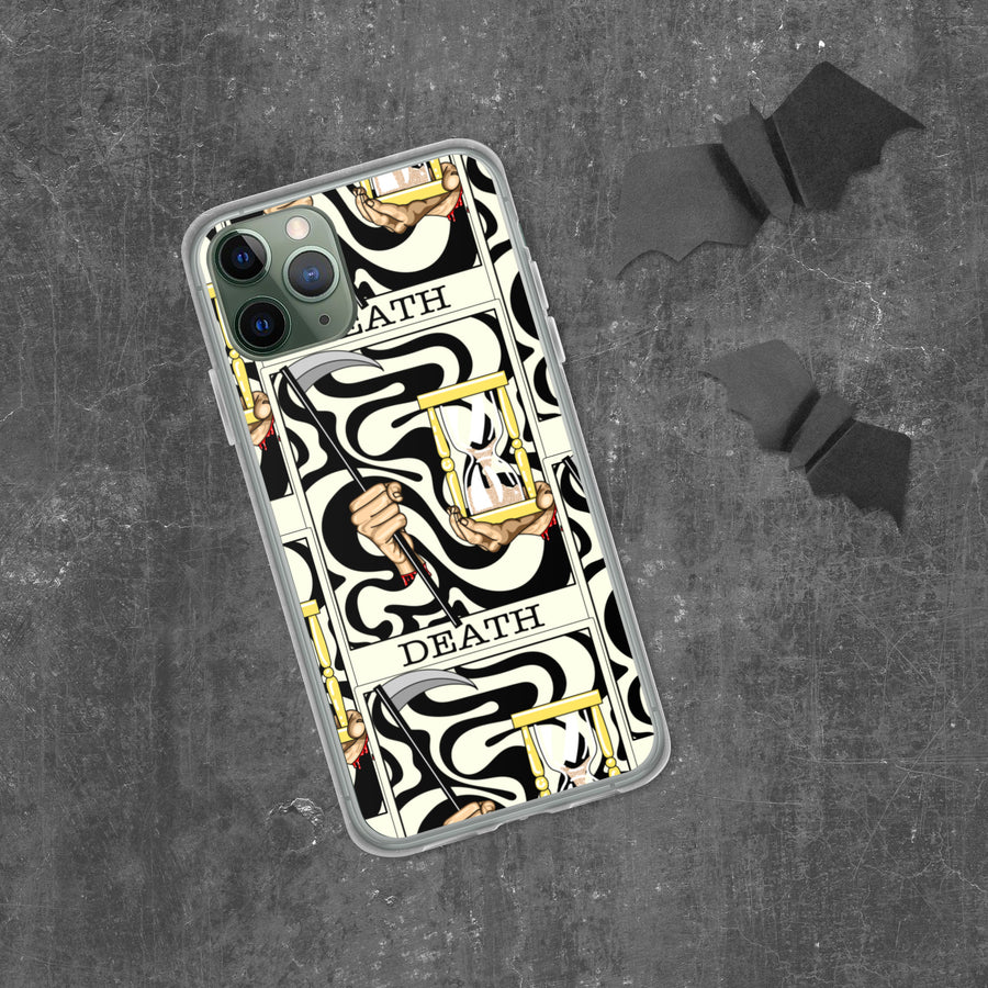 Death Tarot Card iPhone Case