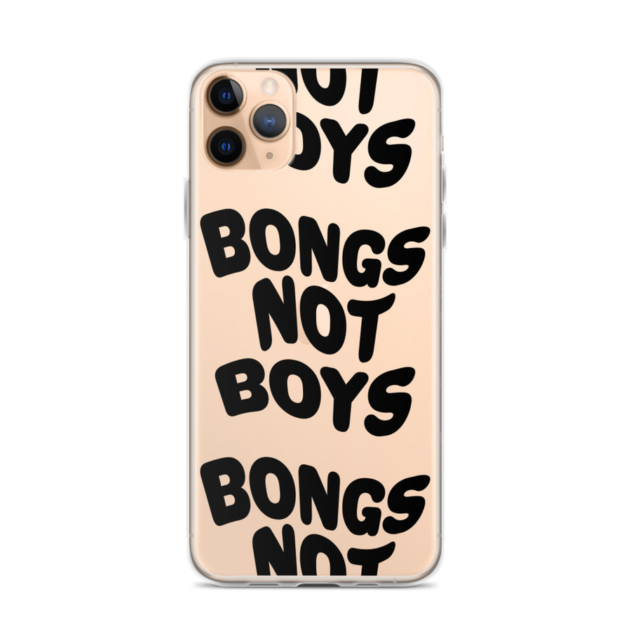 Bongs Not Boys iPhone Case