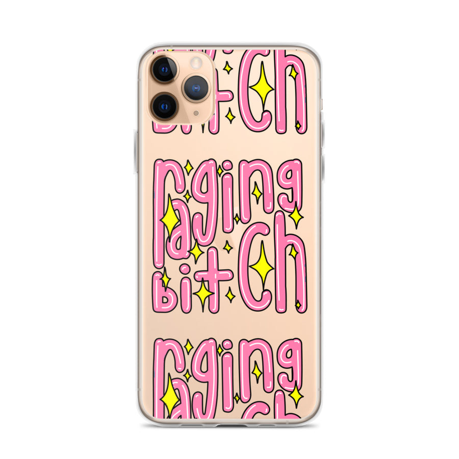 Raging Bitch iPhone Case