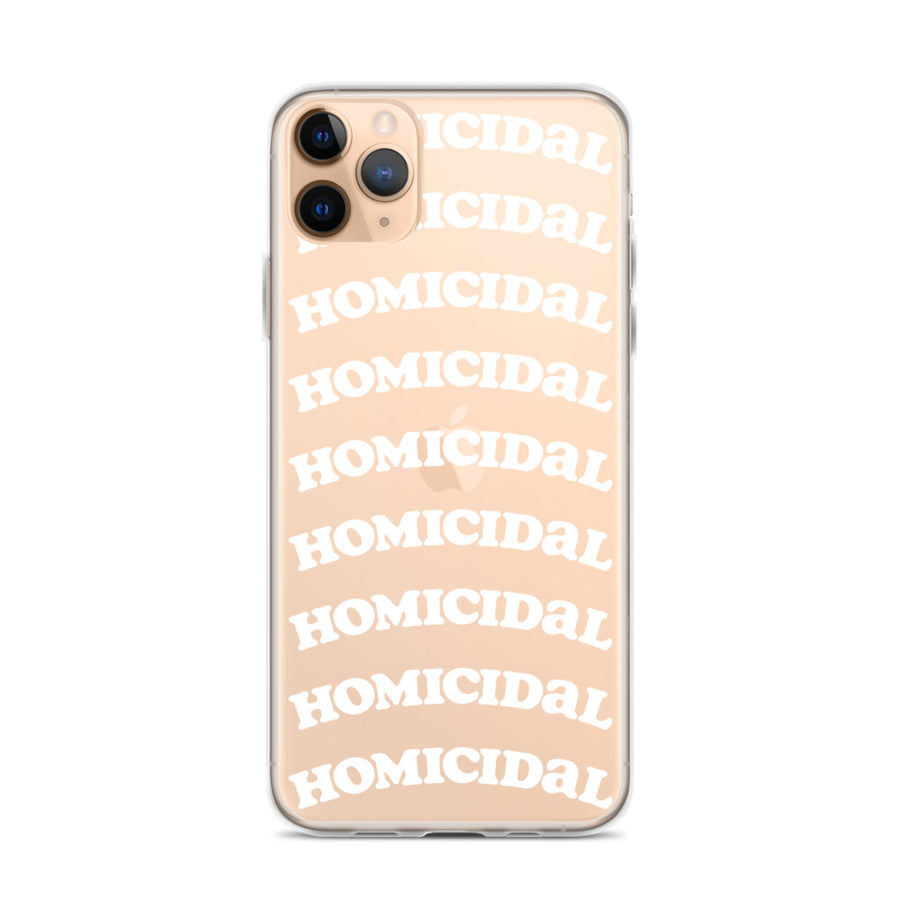 Homicidal iPhone Case