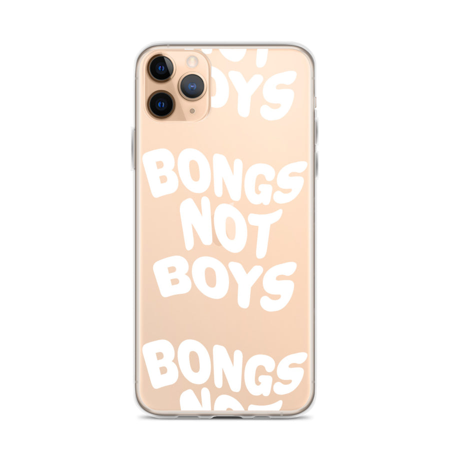 Bongs Not Boys iPhone Case