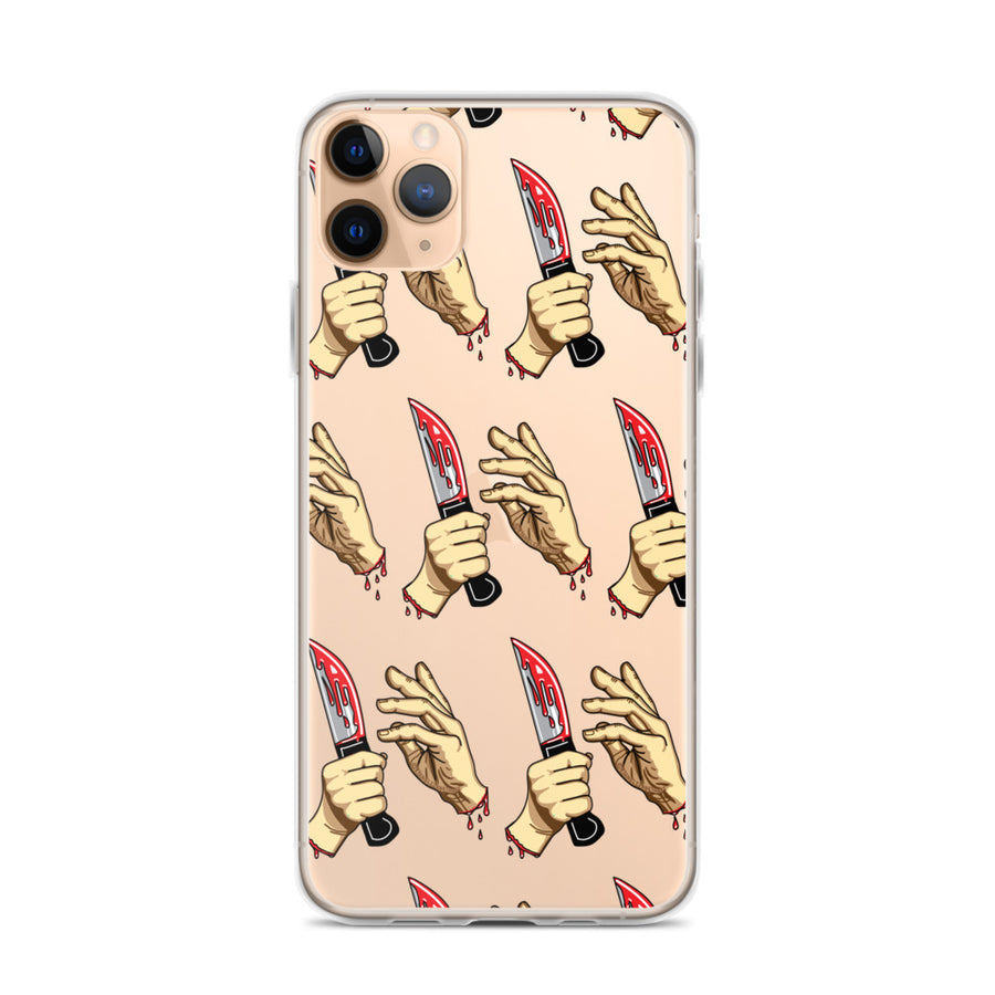 Hands & Knife iPhone Case