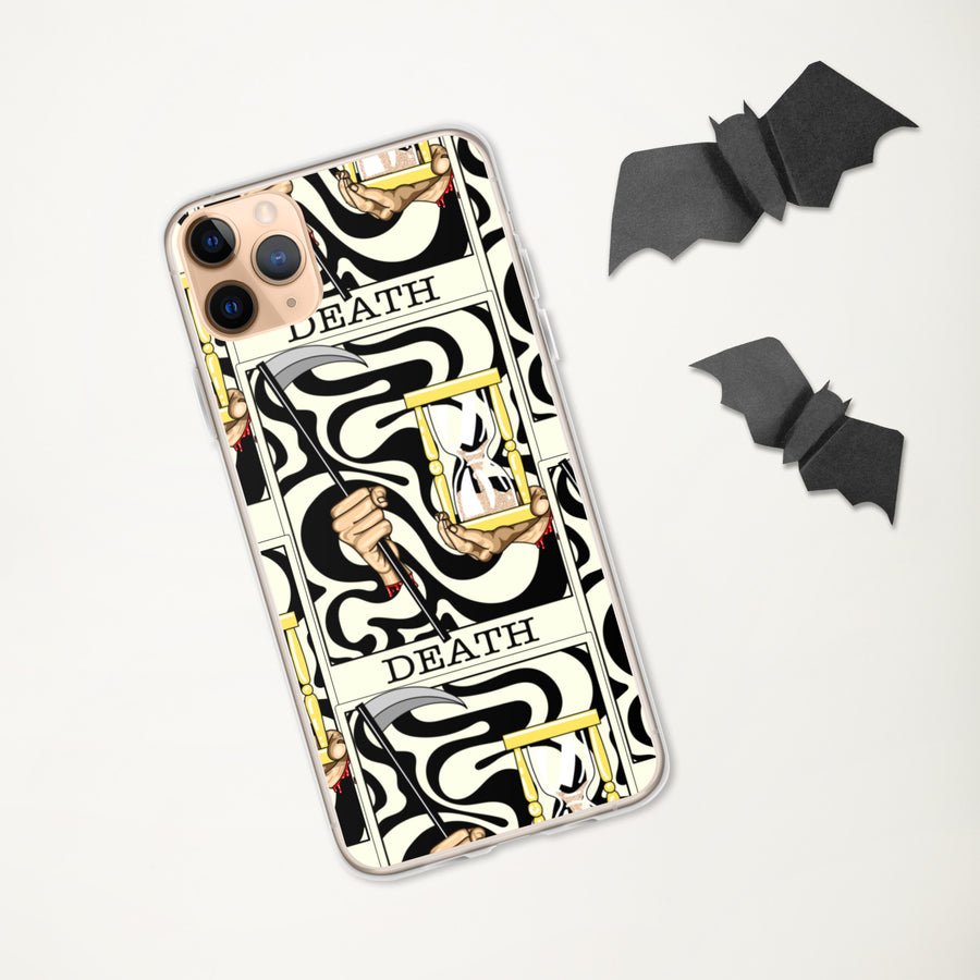 Death Tarot Card iPhone Case