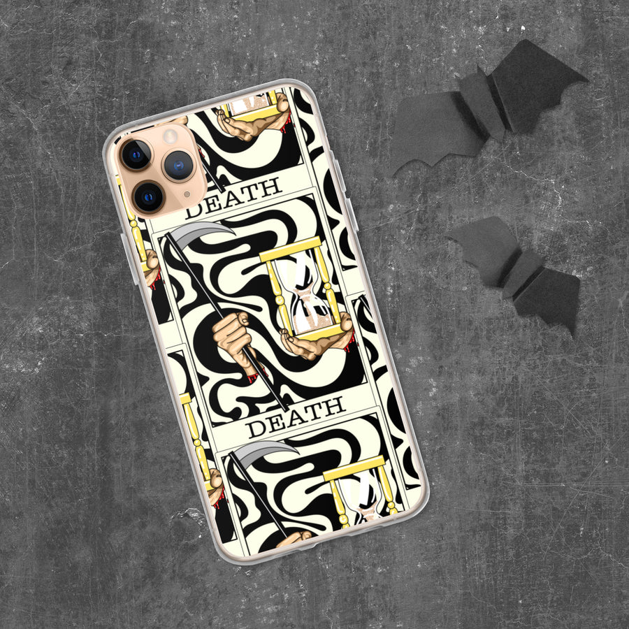 Death Tarot Card iPhone Case