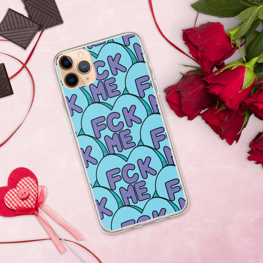 Fck Me Candy Heart iPhone Case