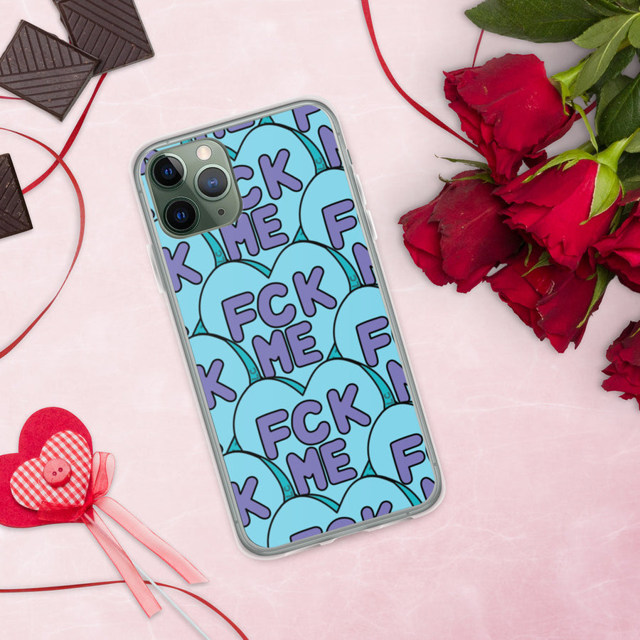 Fck Me Candy Heart iPhone Case