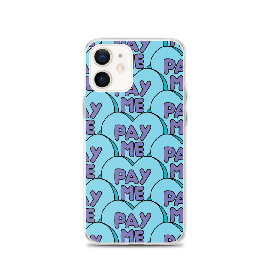 Pay Me Candy Heart iPhone Case