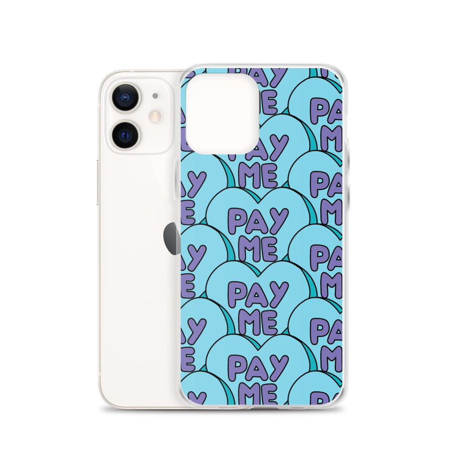 Pay Me Candy Heart iPhone Case