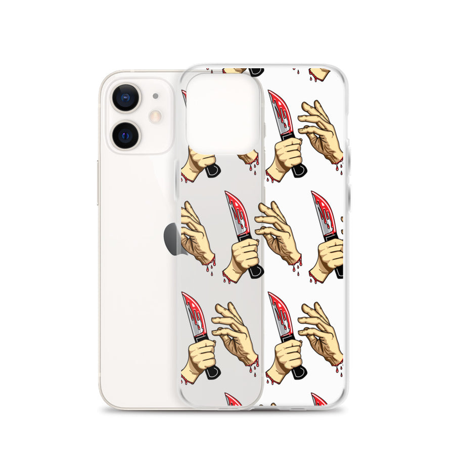 Hands & Knife iPhone Case