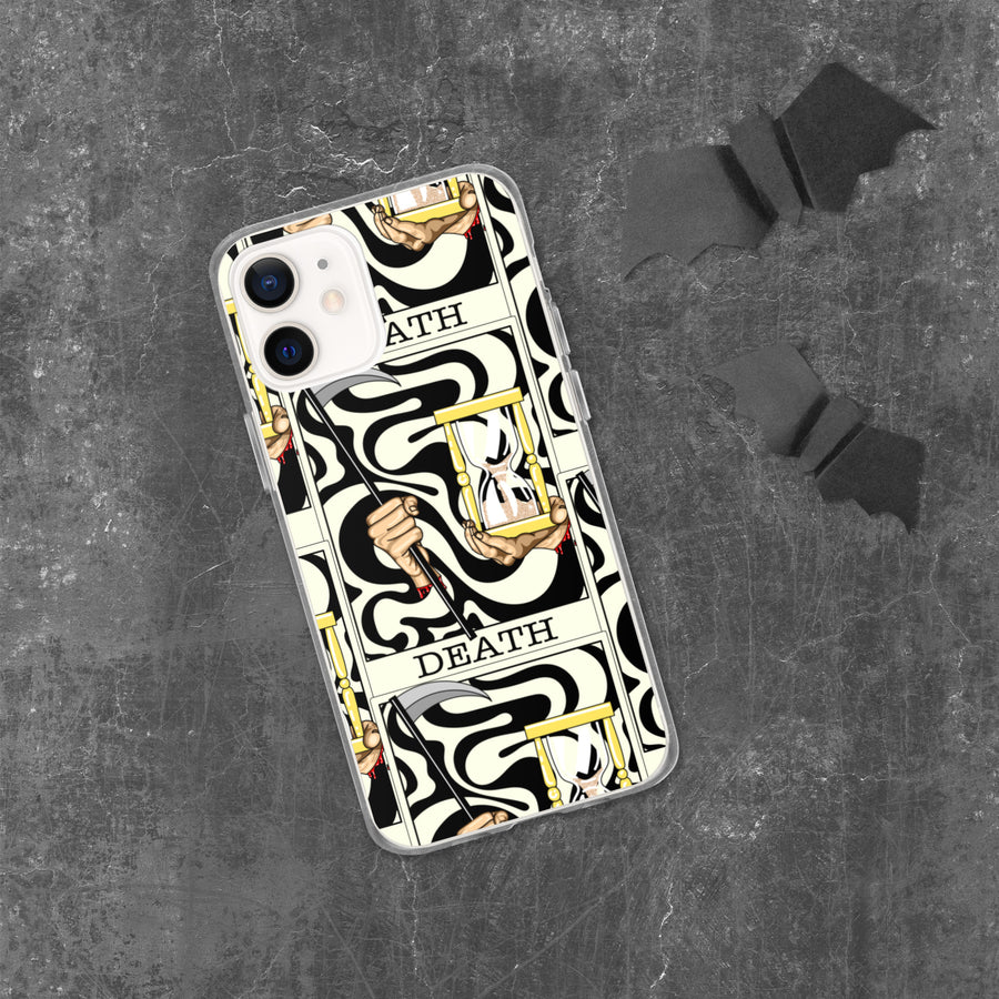 Death Tarot Card iPhone Case