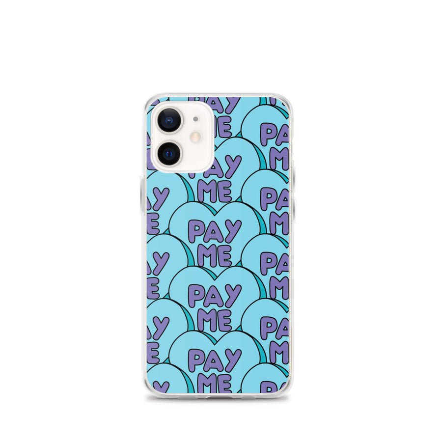 Pay Me Candy Heart iPhone Case