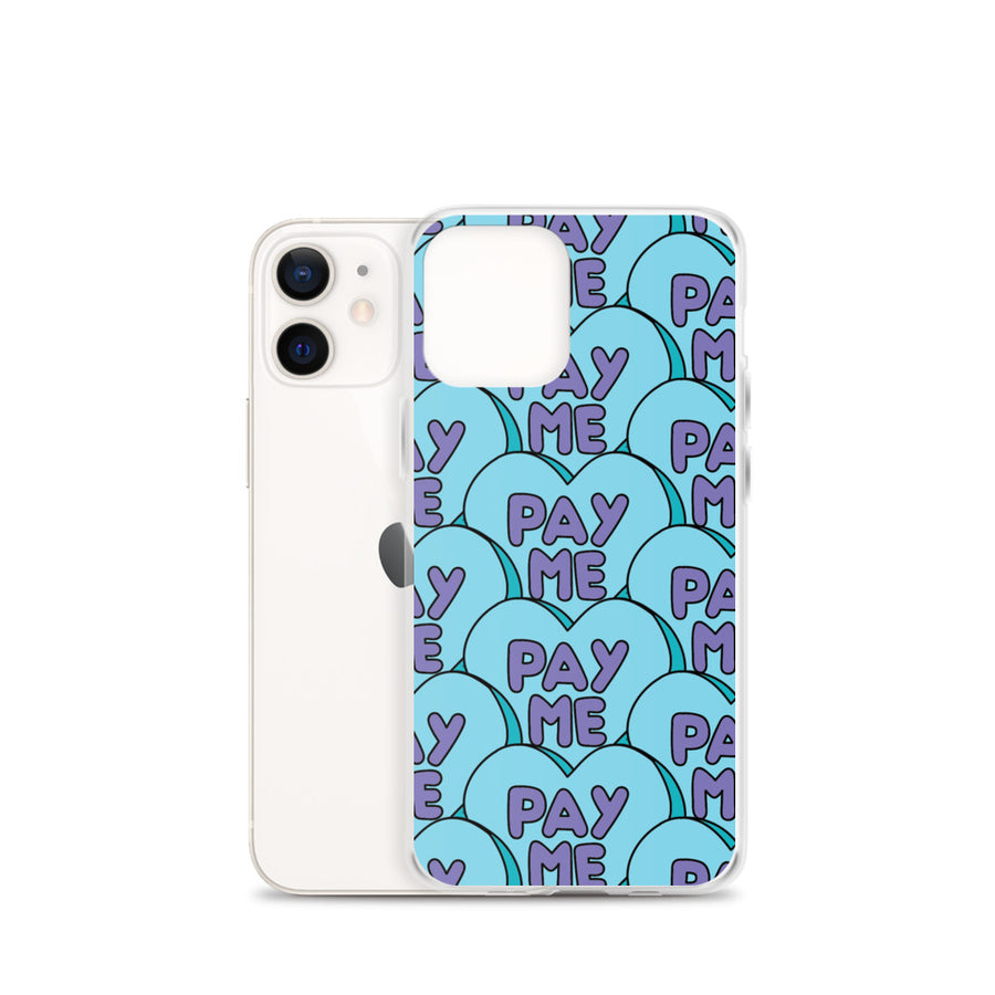 Pay Me Candy Heart iPhone Case