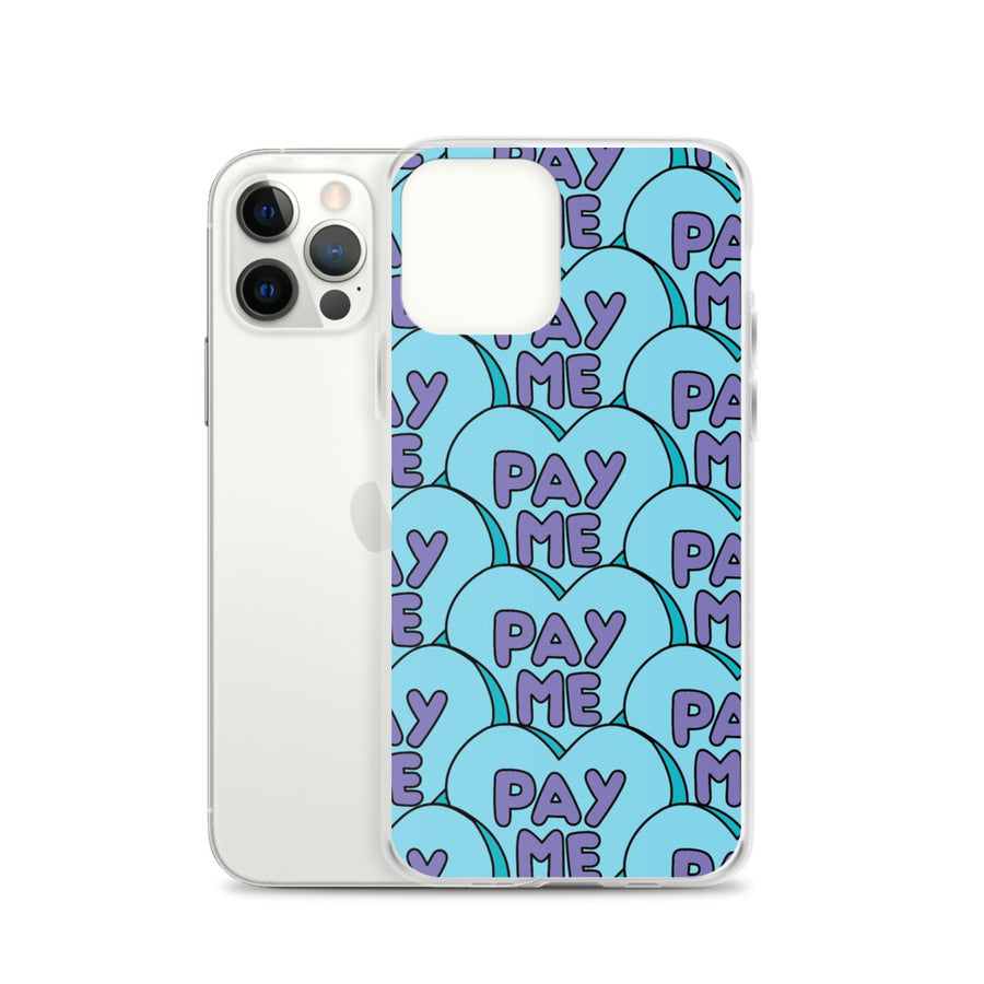 Pay Me Candy Heart iPhone Case