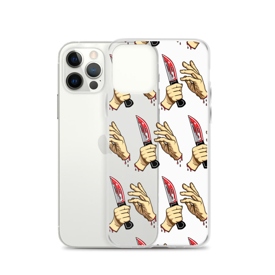 Hands & Knife iPhone Case