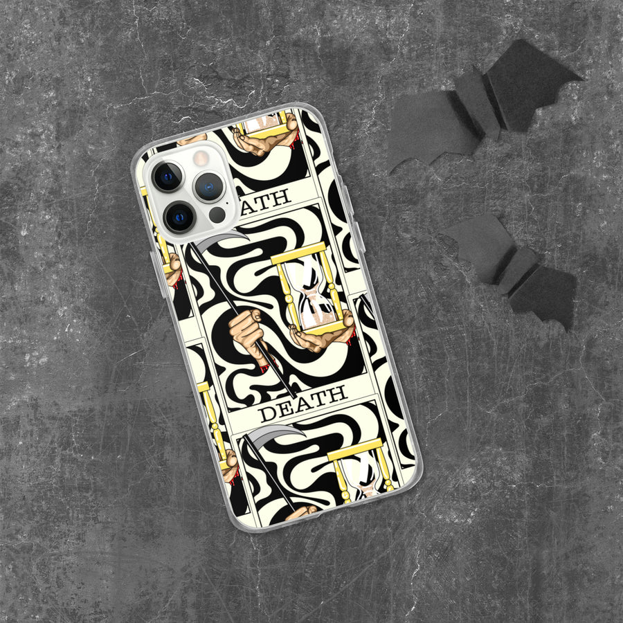 Death Tarot Card iPhone Case