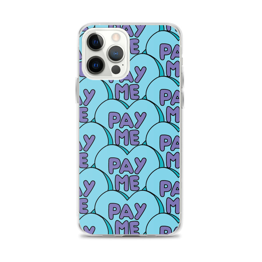 Pay Me Candy Heart iPhone Case