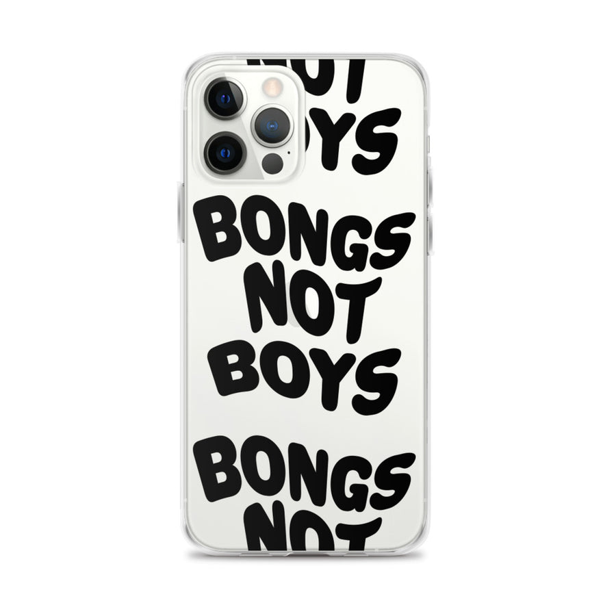 Bongs Not Boys iPhone Case