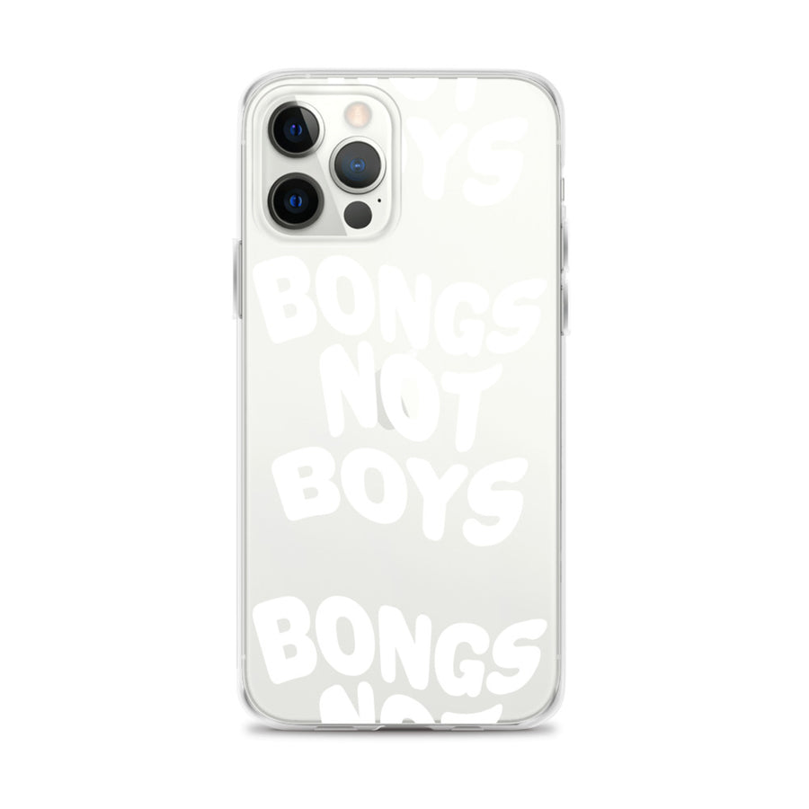 Bongs Not Boys iPhone Case