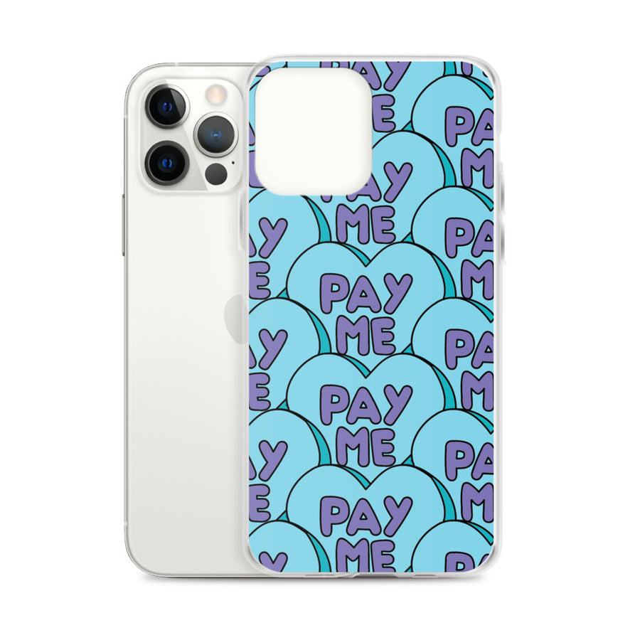 Pay Me Candy Heart iPhone Case