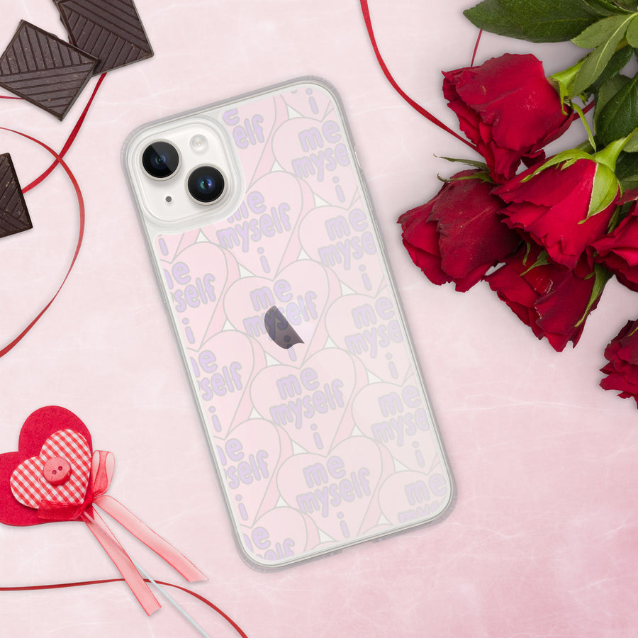 Me Myself & I Candy Hearts iPhone Case