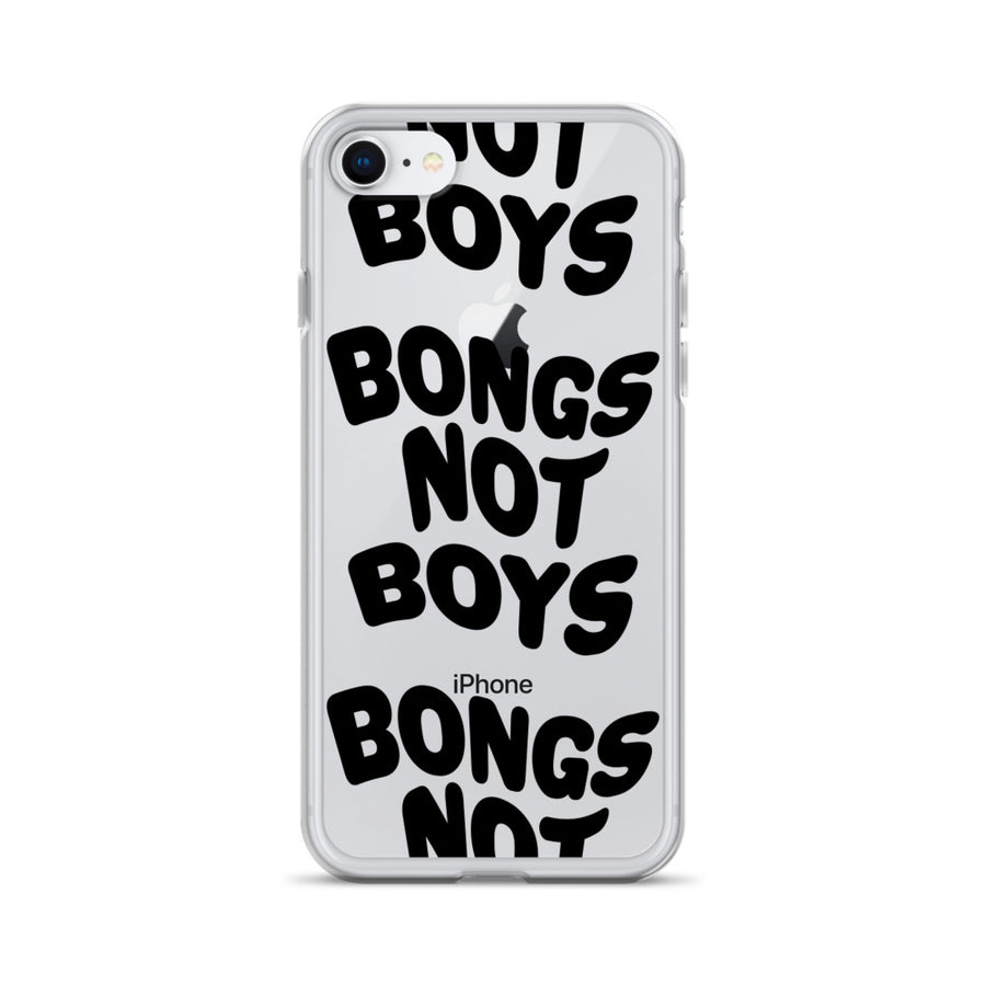 Bongs Not Boys iPhone Case