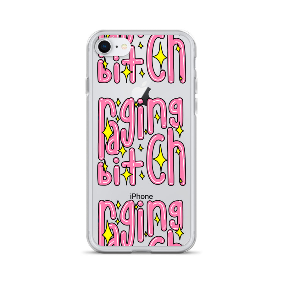 Raging Bitch iPhone Case