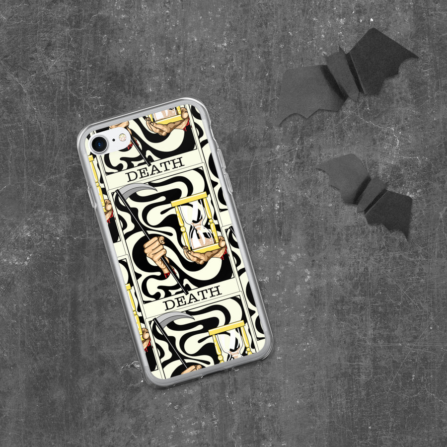 Death Tarot Card iPhone Case