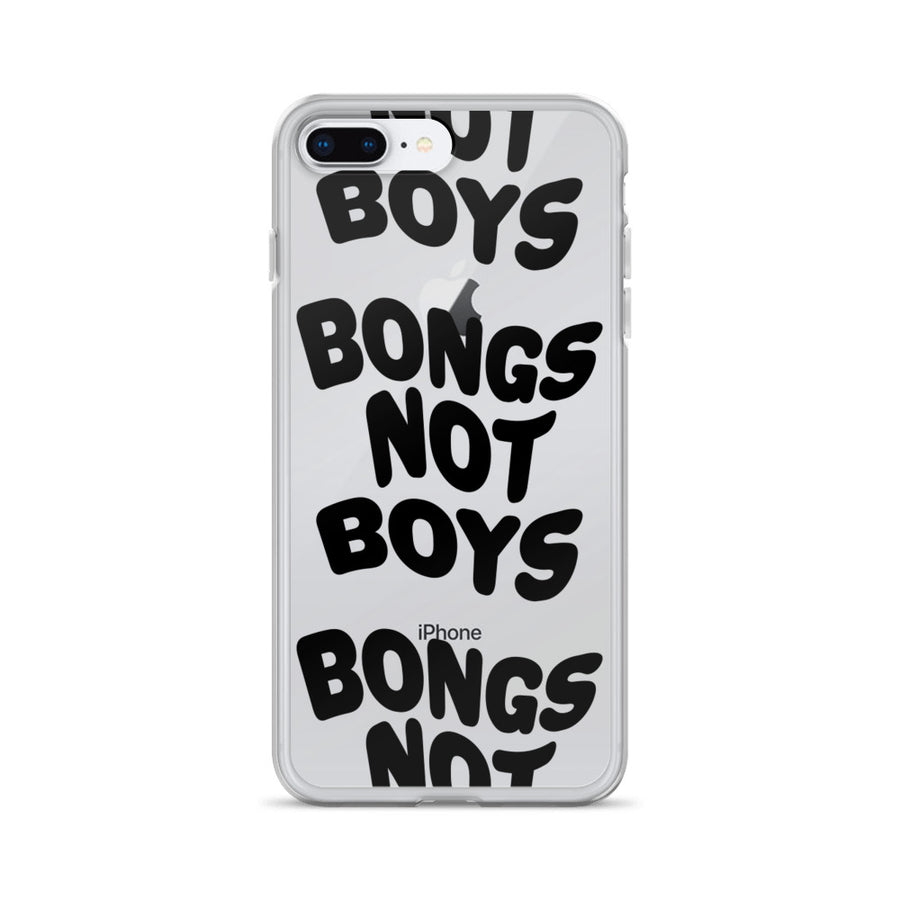 Bongs Not Boys iPhone Case