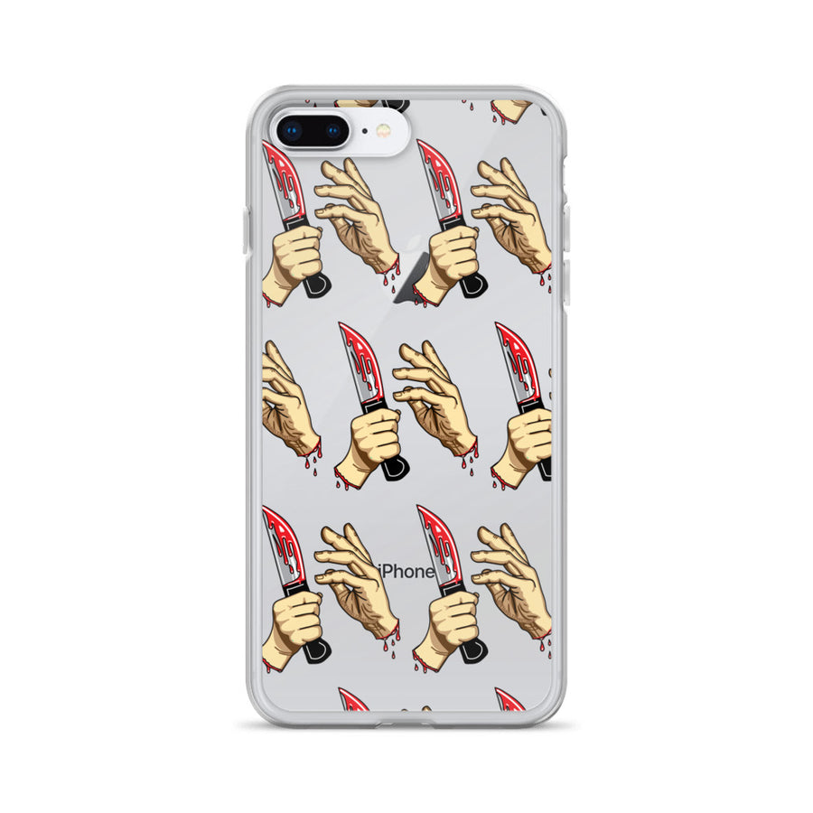 Hands & Knife iPhone Case