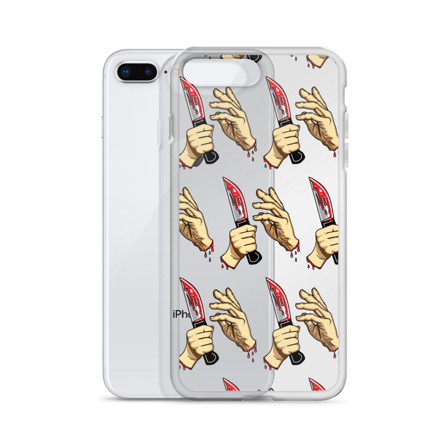 Hands & Knife iPhone Case