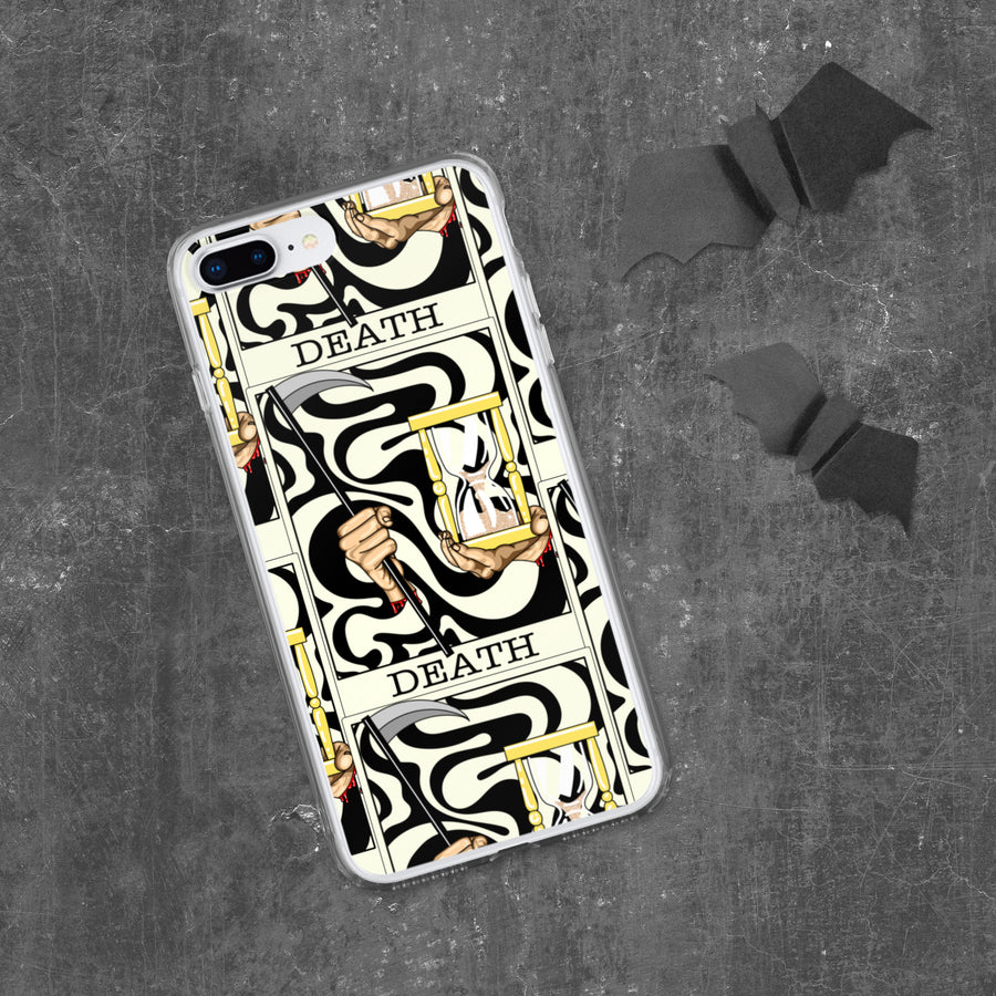 Death Tarot Card iPhone Case