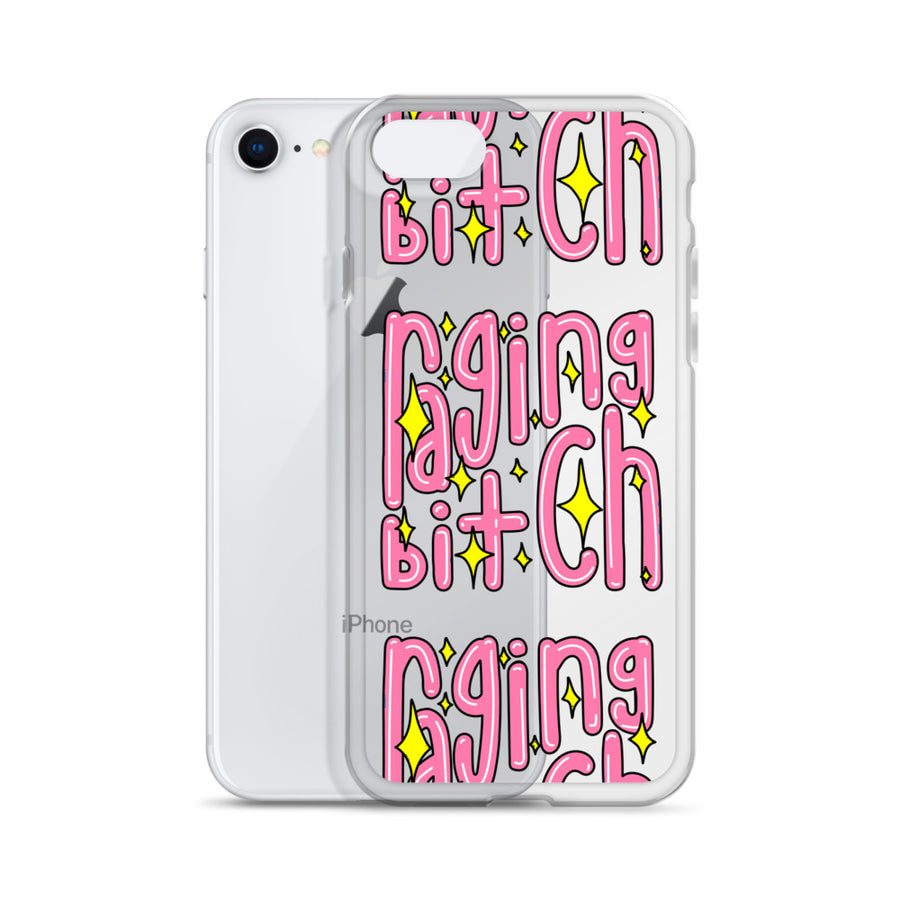 Raging Bitch iPhone Case