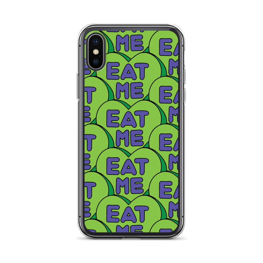 Eat Me Candy Heart iPhone Case