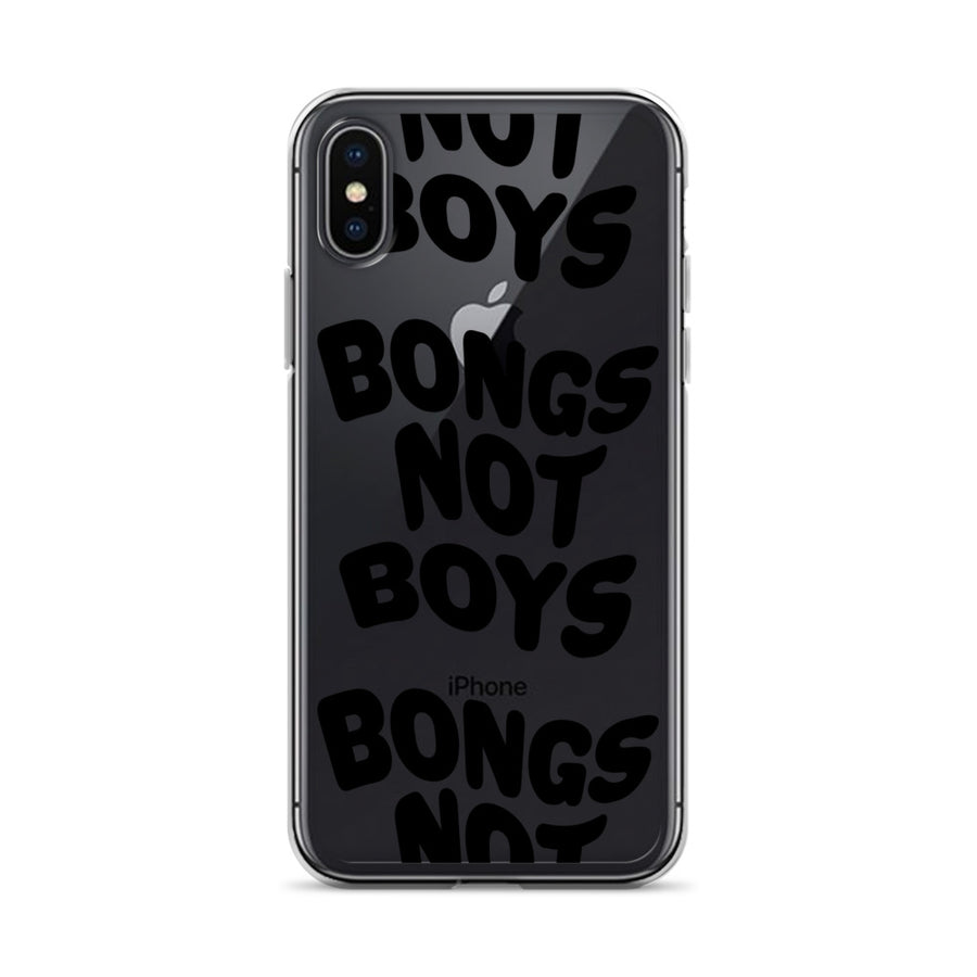 Bongs Not Boys iPhone Case