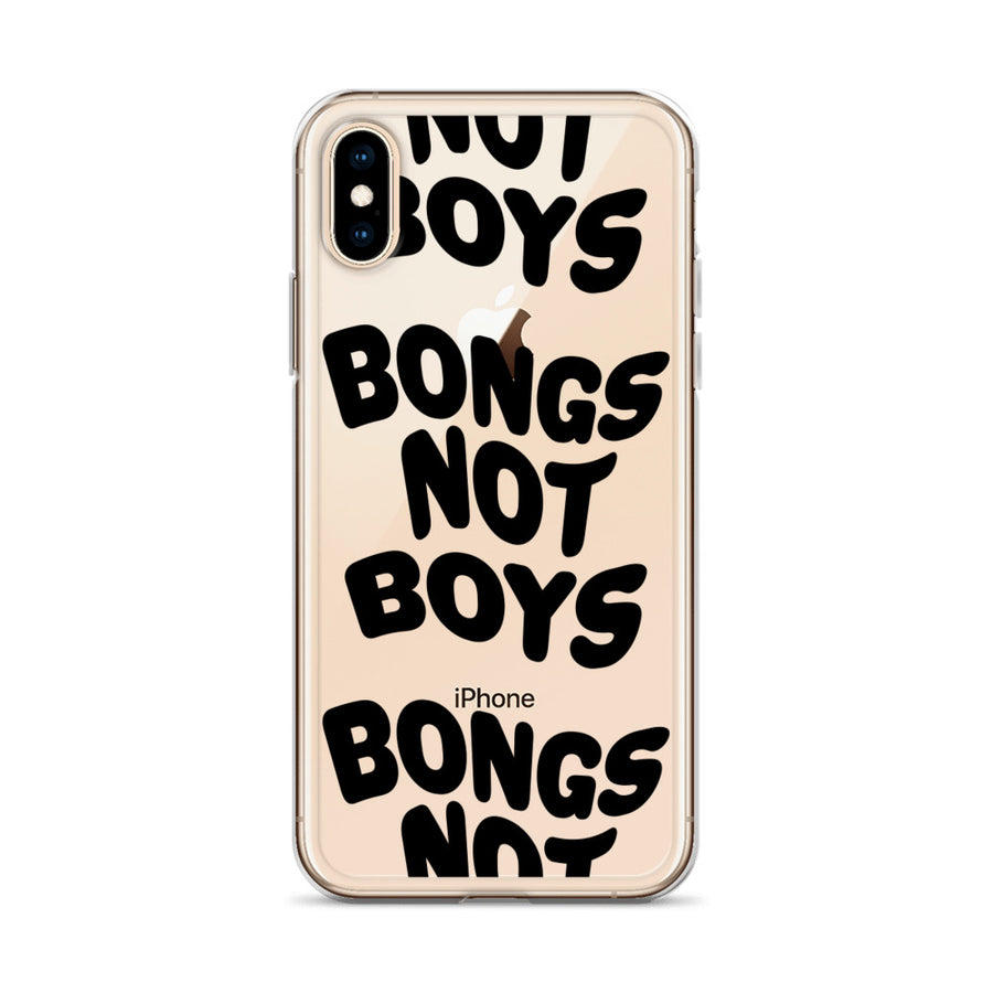 Bongs Not Boys iPhone Case