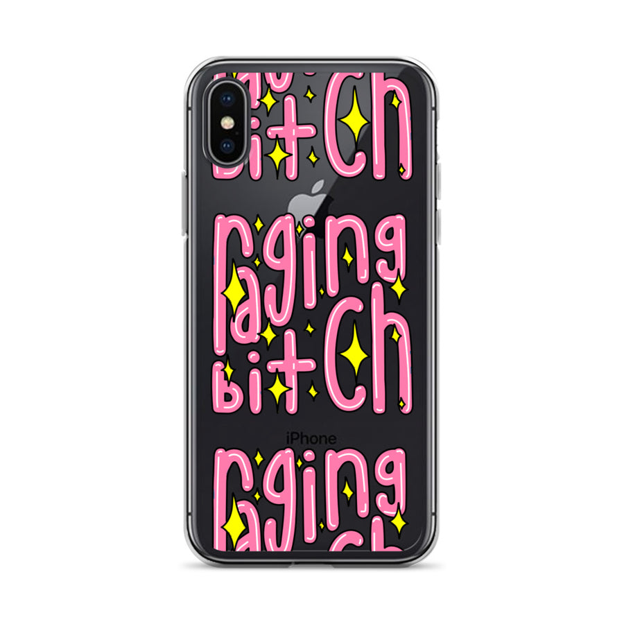 Raging Bitch iPhone Case