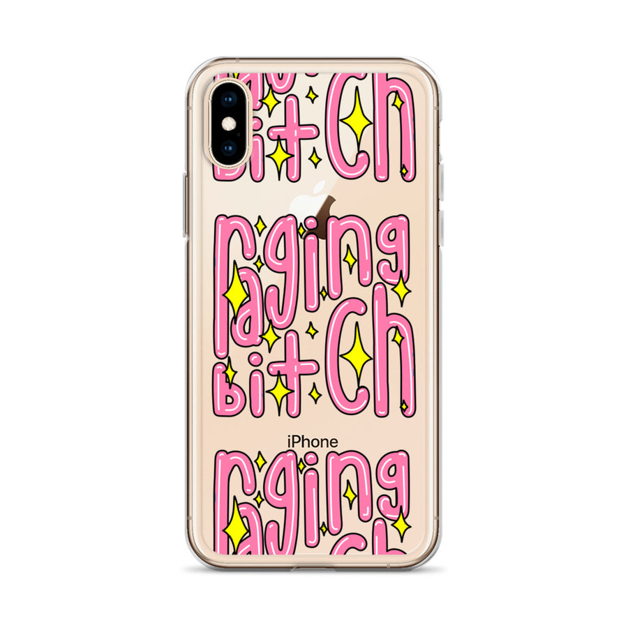 Raging Bitch iPhone Case