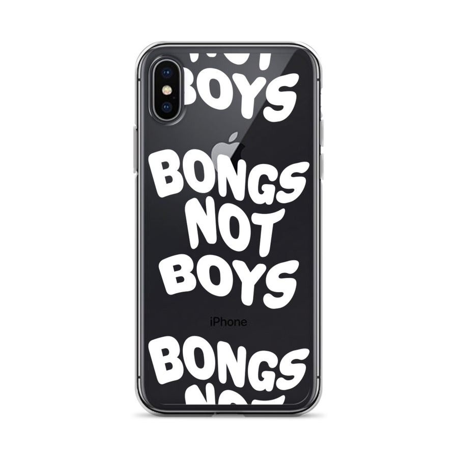 Bongs Not Boys iPhone Case