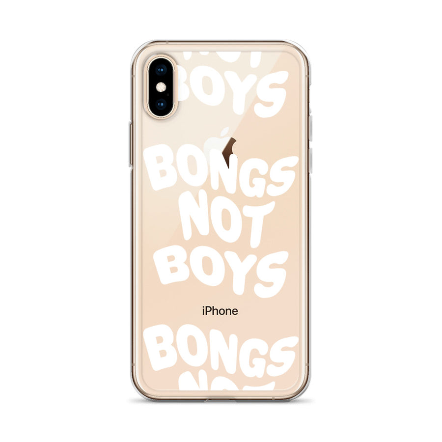 Bongs Not Boys iPhone Case