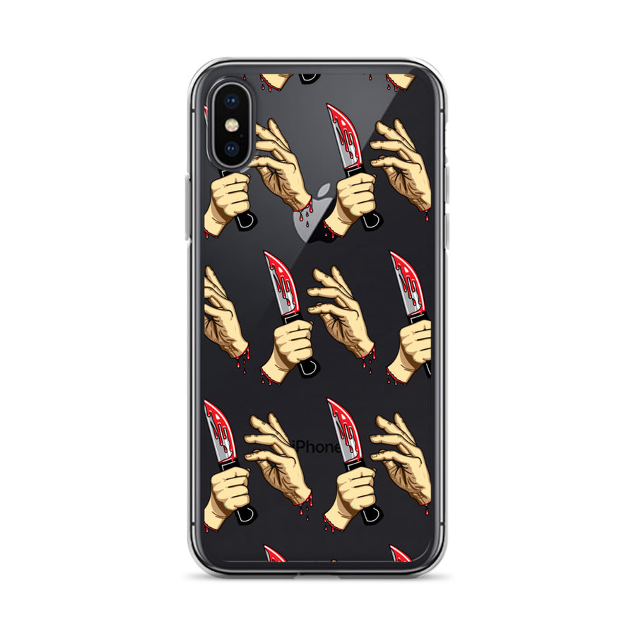 Hands & Knife iPhone Case