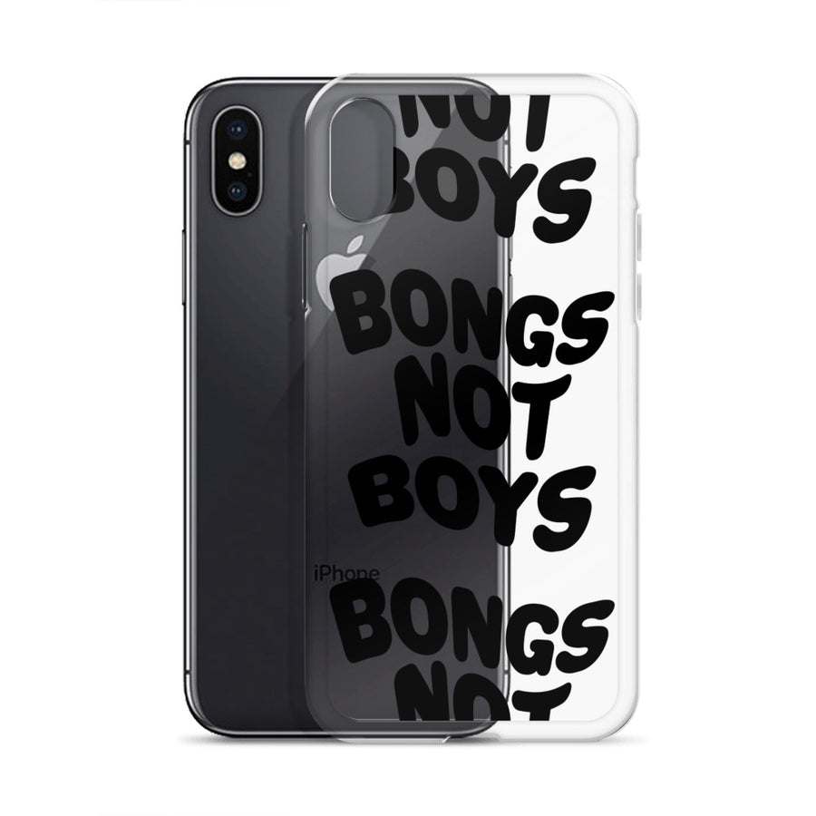 Bongs Not Boys iPhone Case