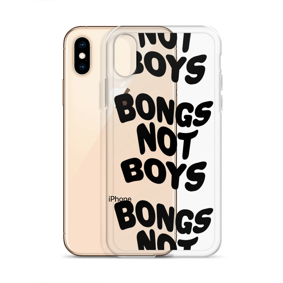 Bongs Not Boys iPhone Case