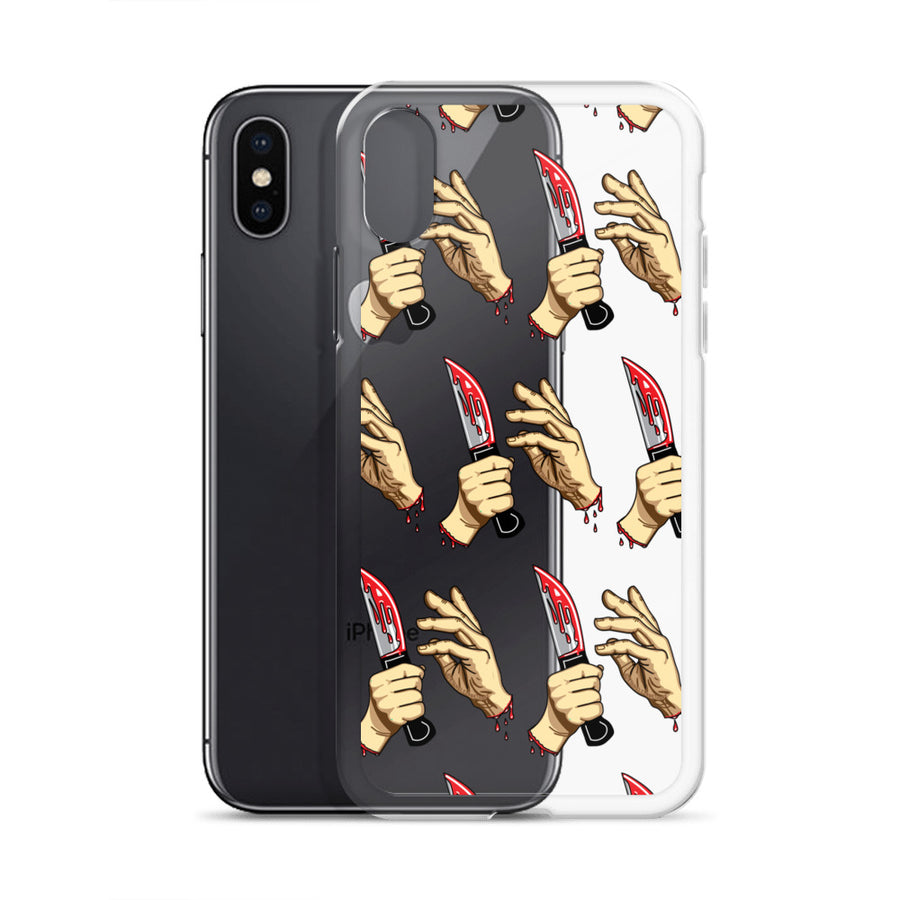 Hands & Knife iPhone Case