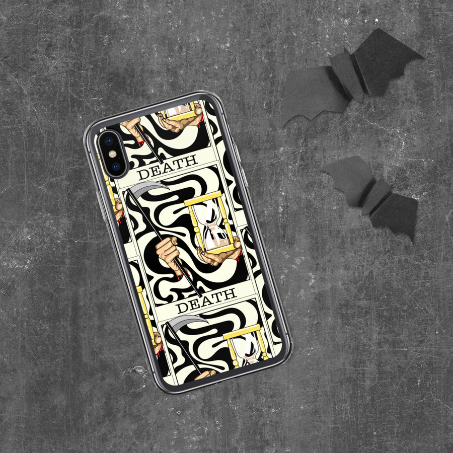 Death Tarot Card iPhone Case